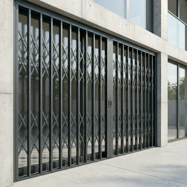 Folding Security Gates